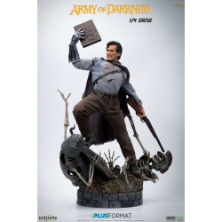 ARMY OF DARKNESS ASH 1/4 PLUS FORMAT STATUE