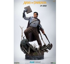 ARMY OF DARKNESS ASH 1/4 PLUS FORMAT STATUE