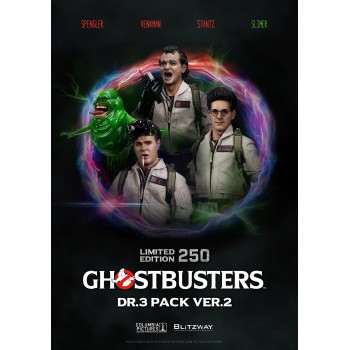 Ghostbusters 1/6 Scale Action Figure Dr.3 Pack Version 2