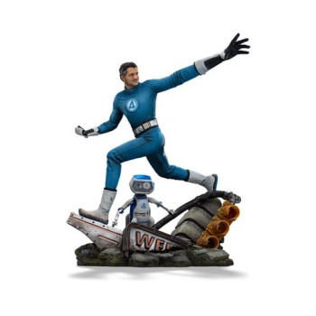 Fantastic Four Art Scale Statue 1/10 Mr. Fantastic and H.E.R.B.I.E 26 cm