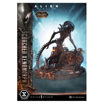 Alien: Romulus Museum Masterline XL Statue 1/3 Scorched Xenomorph Deluxe Version 98 cm