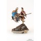 Assassin's Creed Statue 1/6 Spartan Kick Alexios Diorama 37 cm