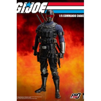 G.I. Joe FigZero Action Figure 1/6 Commando Snake Eyes 30 cm