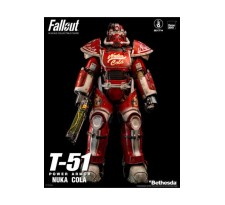 Fallout Action Figure 1/6 T-51 Nuka Cola Power Armor 37 cm