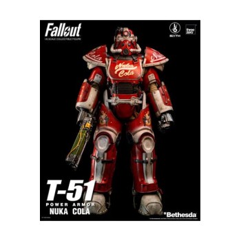 Fallout Action Figure 1/6 T-51 Nuka Cola Power Armor 37 cm