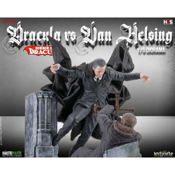 Horror of dracula dracula vs van helsing 1/6 diorama