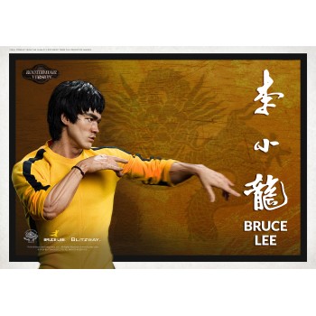 Blitzway 1/4 Bruce Lee Tribute 50th Anniversary Grafted Hair Version