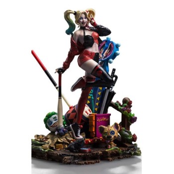 DC Comics Deluxe Art Scale Statue 1/10 Harley Quinn (Gotham City Sirens) 22 cm