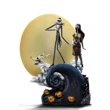 Nightmare before Christmas Deluxe Art Scale Statue 1/10 Jack and Sally 39 cm