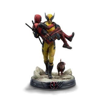 Deadpool Deluxe Art Scale Statue 1/10 Deadpool and Wolverine 21 cm