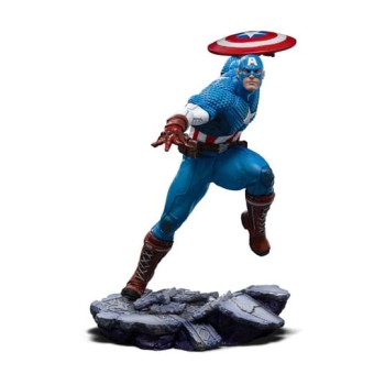 Marvel BDS Art Scale Statue 1/10 Captain America 22 cm