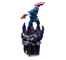 Marvel Deluxe BDS Art Scale Statue 1/10 Captain America 34 cm