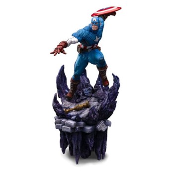 Marvel Deluxe BDS Art Scale Statue 1/10 Captain America 34 cm