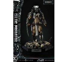 The Alien vs. Predator Museum Masterline Series Statue 1/3 Celtic Predator Bonus Ver. 95 cm