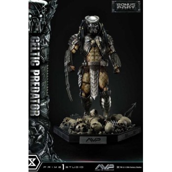 The Alien vs. Predator Museum Masterline Series Statue 1/3 Celtic Predator Bonus Ver. 95 cm