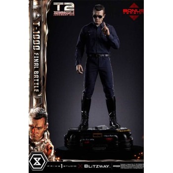 Terminator 2 Museum Masterline Series Statue 1/3 T-1000 Final Battle Deluxe Bonus Version 73 cm