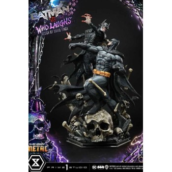 Dark Nights: Metal Ultimate Premium Masterline Series Statue 1/4 Batman VS Batman Who Laughs Deluxe Version 67 cm