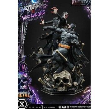 Dark Nights: Metal Ultimate Premium Masterline Series Statue 1/4 Batman VS Batman Who Laughs Deluxe Bonus Version 67 cm