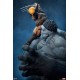 Marvel Statue Grey Hulk vs Wolverine 58 cm