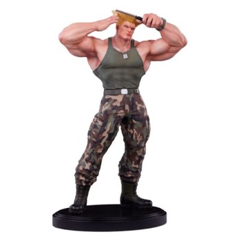 Street Fighter 6 PVC Statue 1/4 Guile Deluxe Edition 50 cm