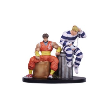 Street Fighter PVC Statue 1/10 Cody and Guy 18 cm