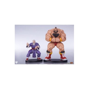 Street Fighter Street Jam Statuen 1/10 Zangief and Gen Set