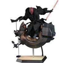 Star Wars: The Phantom Menace 25th Anniversary Darth Maul with Sith Speeder 1/6 Scale Figure Set