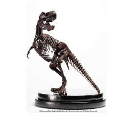 Jurassic Park ECC Elite Creature Line Statue 1/8 Rotunda T-Rex Skeleton Bronze 58 cm