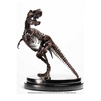 Jurassic Park ECC Elite Creature Line Statue 1/8 Rotunda T-Rex Skeleton Bronze 58 cm