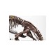 Jurassic Park ECC Elite Creature Line Statue 1/24Rotunda T-Rex Skeleton Bronze 27 cm