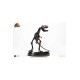 Jurassic Park ECC Elite Creature Line Statue 1/24Rotunda T-Rex Skeleton Bronze 27 cm