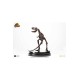 Jurassic Park ECC Elite Creature Line Statue 1/24Rotunda T-Rex Skeleton Bronze 27 cm