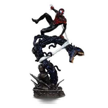 Spider-Man vs. Villains Diorama BDS Art Scale Statue 1/10 Miles Morales 32 cm