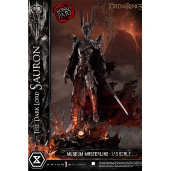 Lord of the Rings Museum Masterline Series Statue 1/3 The Dark Lord Sauron Bonus Version 117 cm