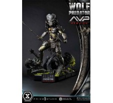 Alien vs. Predator Real Elite Masterline Series Statue 1/3 Requiem Wolf Predator Deluxe Version 95 cm