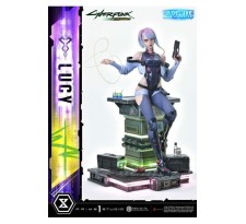Cyberpunk: Edgerunners Real Elite Masterline Series Statue 1/4 Lucy Deluxe Version 50 cm
