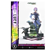 Cyberpunk: Edgerunners Real Elite Masterline Series Statue 1/4 Deluxe Bonus Version 50 cm