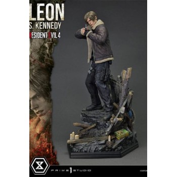 Resident Evil 4 Ultimate Premium Masterline Series Statue 1/4 Leon S. Kennedy Bonus Ver. 64 cm