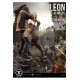 Resident Evil 4 Ultimate Premium Masterline Series Statue 1/4 Leon S. Kennedy vs. Chainsaw Villager 76 cm