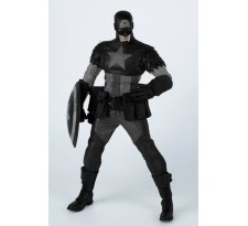 Marvel x ThreeA Action Figure 1/6 Night Mission Captain America by Ashley Wood 32 cm