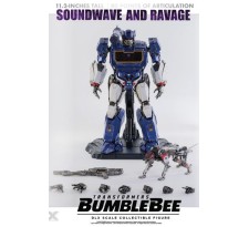 Transformers Bumblebee DLX Action Figure 2-Pack 1/6 Soundwave and Ravage 28 cm