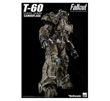 Fallout Action Figure 1/6 T-60 Camouflage Power Armor 37 cm