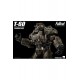 Fallout Action Figure 1/6 T-60 Camouflage Power Armor 37 cm