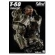 Fallout Action Figure 1/6 T-60 Camouflage Power Armor 37 cm