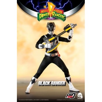 Mighty Morphin Power Rangers FigZero Action Figure 1/6 Black Ranger 30 cm