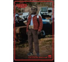 Stranger Things Action Figure 1/6 Lucas Sinclair 23 cm