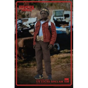 Stranger Things Action Figure 1/6 Lucas Sinclair 23 cm