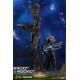 Avengers Infinity War Movie Masterpiece Action Figure 2-Pack 1/6 Groot and Rocket Set