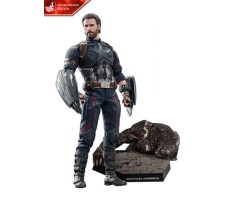 Avengers Infinity War Movie Masterpiece Action Figure 1/6 Captain America Movie Promo Edition 31 cm