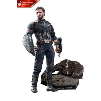 Avengers Infinity War Movie Masterpiece Action Figure 1/6 Captain America Movie Promo Edition 31 cm